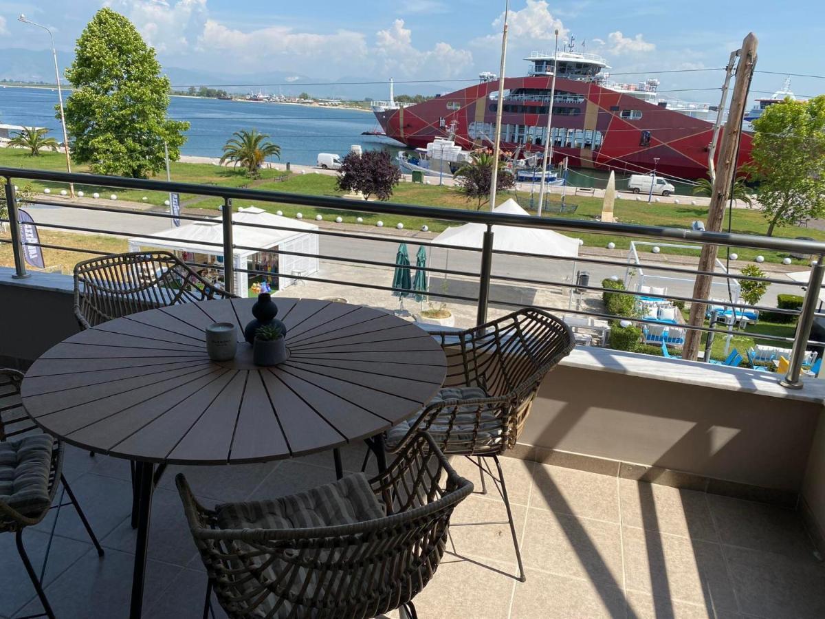 Appartamento Sea View Keramotí Esterno foto